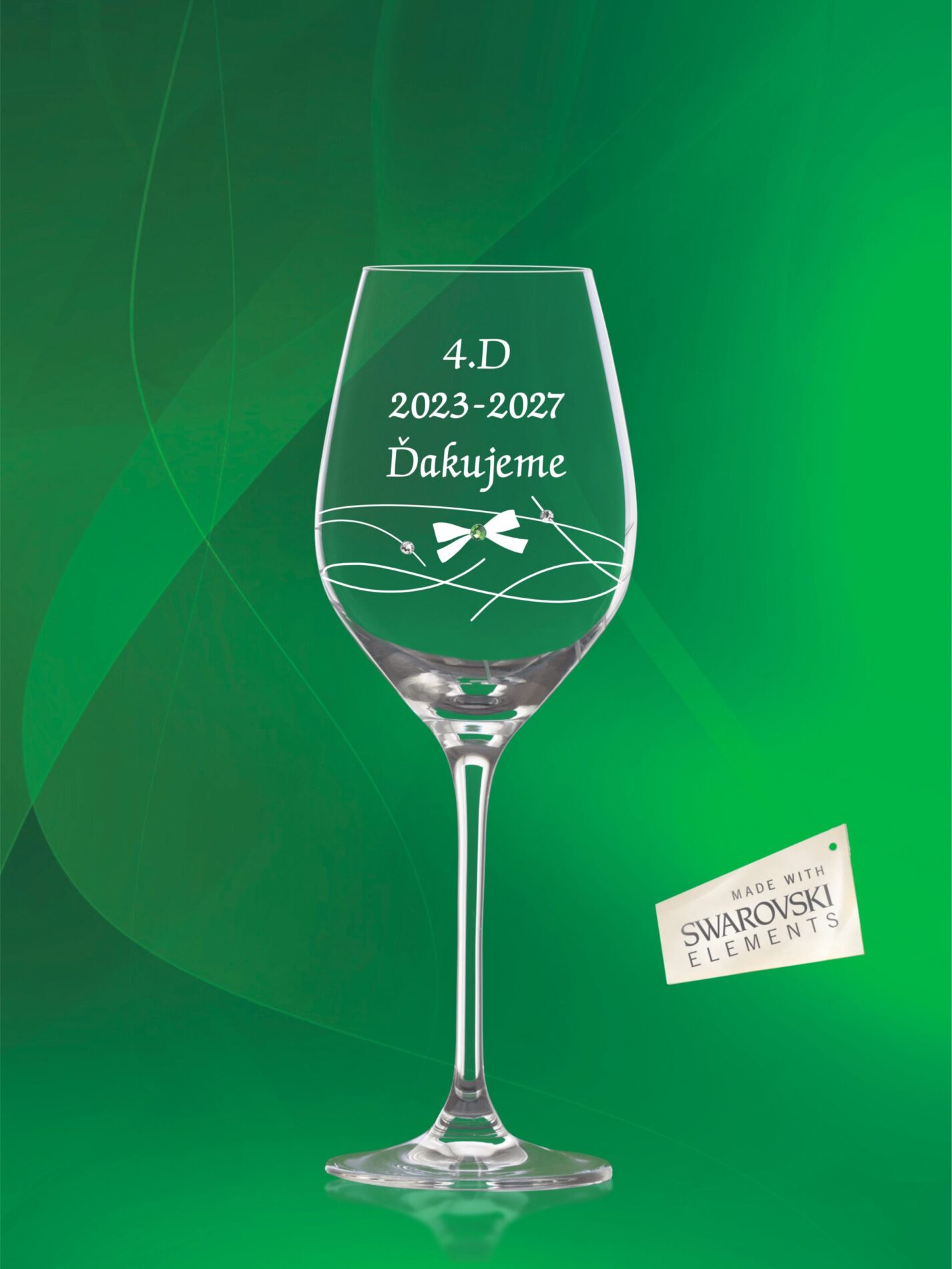 Poháre na stužkovú