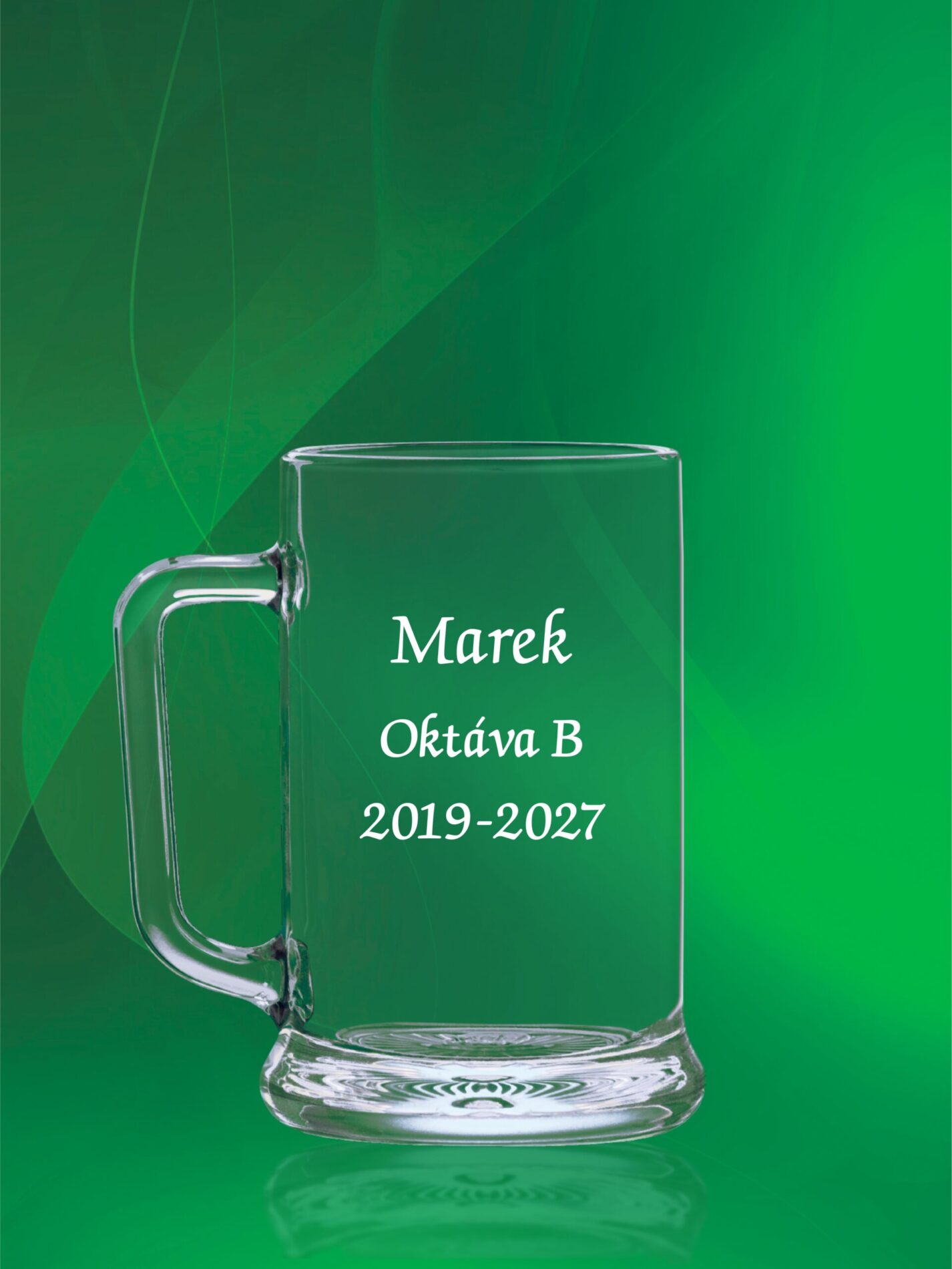 Detailné gravírovanie na poháre na stužkovú pre maturantov