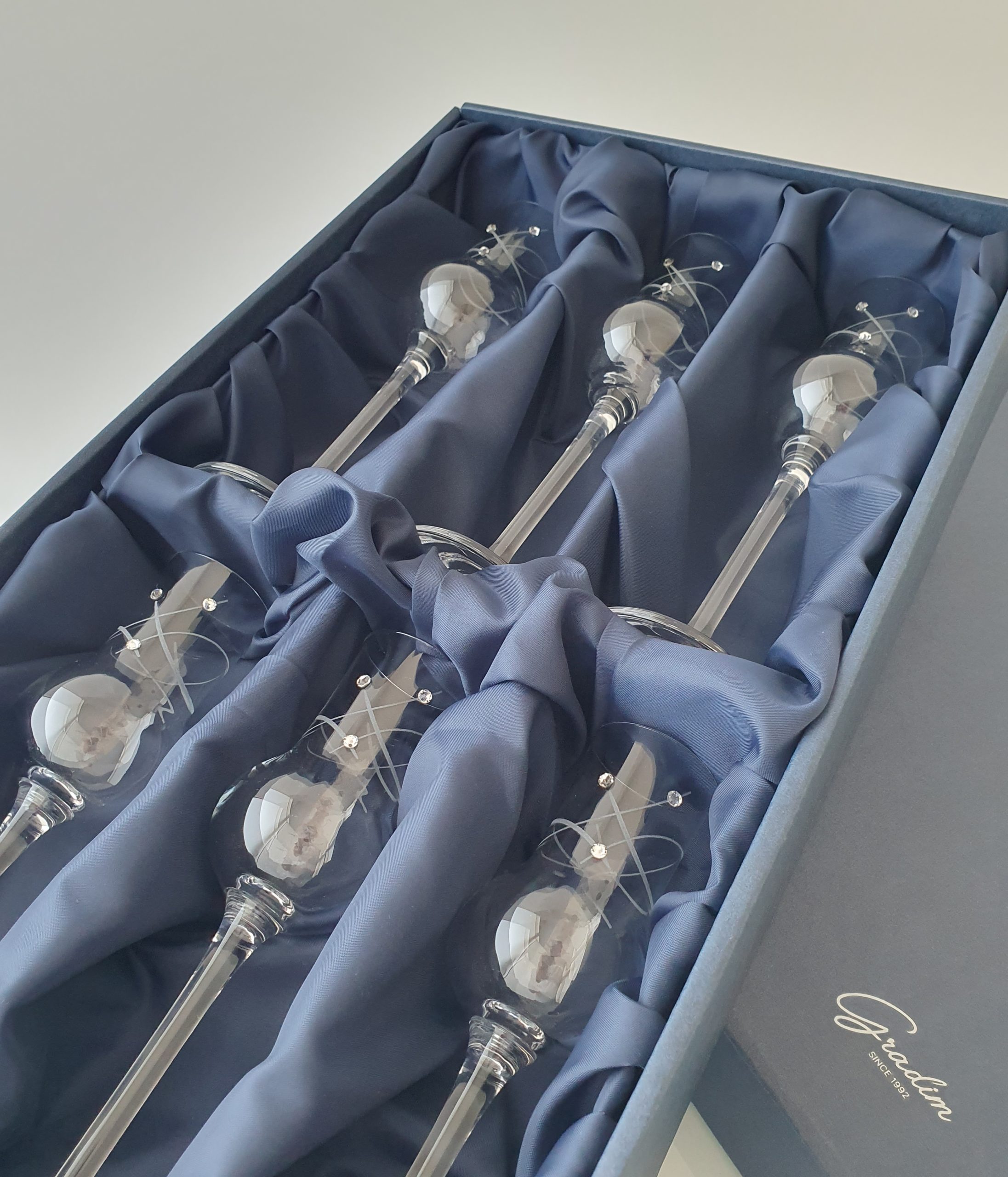 Lines Gradim crystals, grappa 70 ml, 6 ks – Obrázok 3