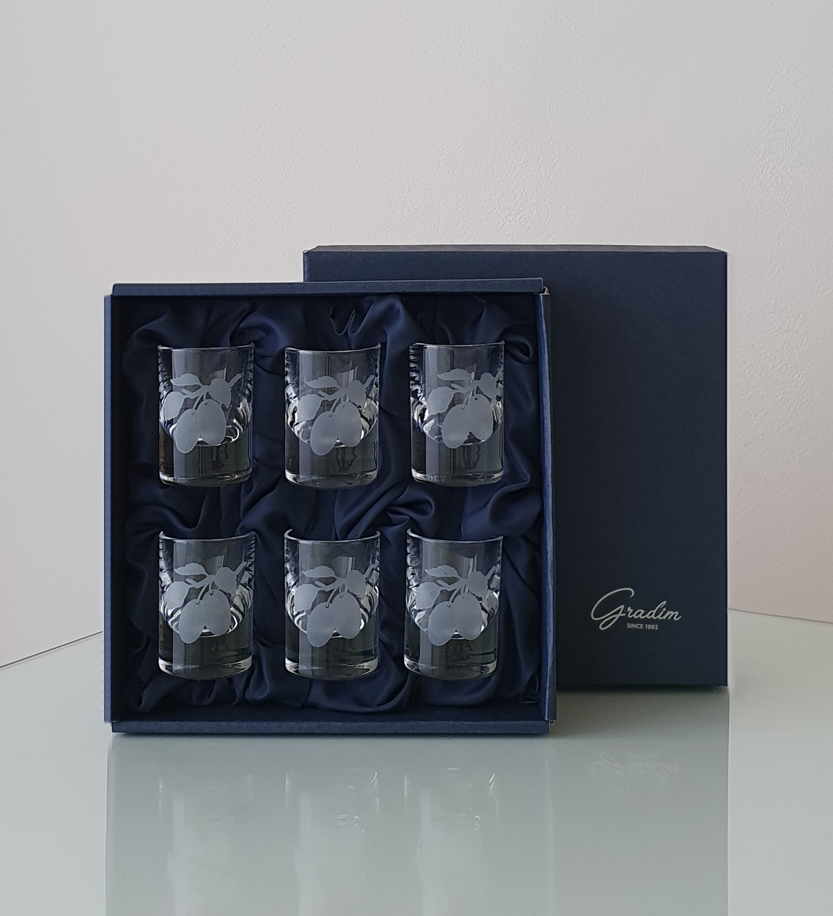 Slivky, pohár 30 ml, 6 ks – Obrázok 3