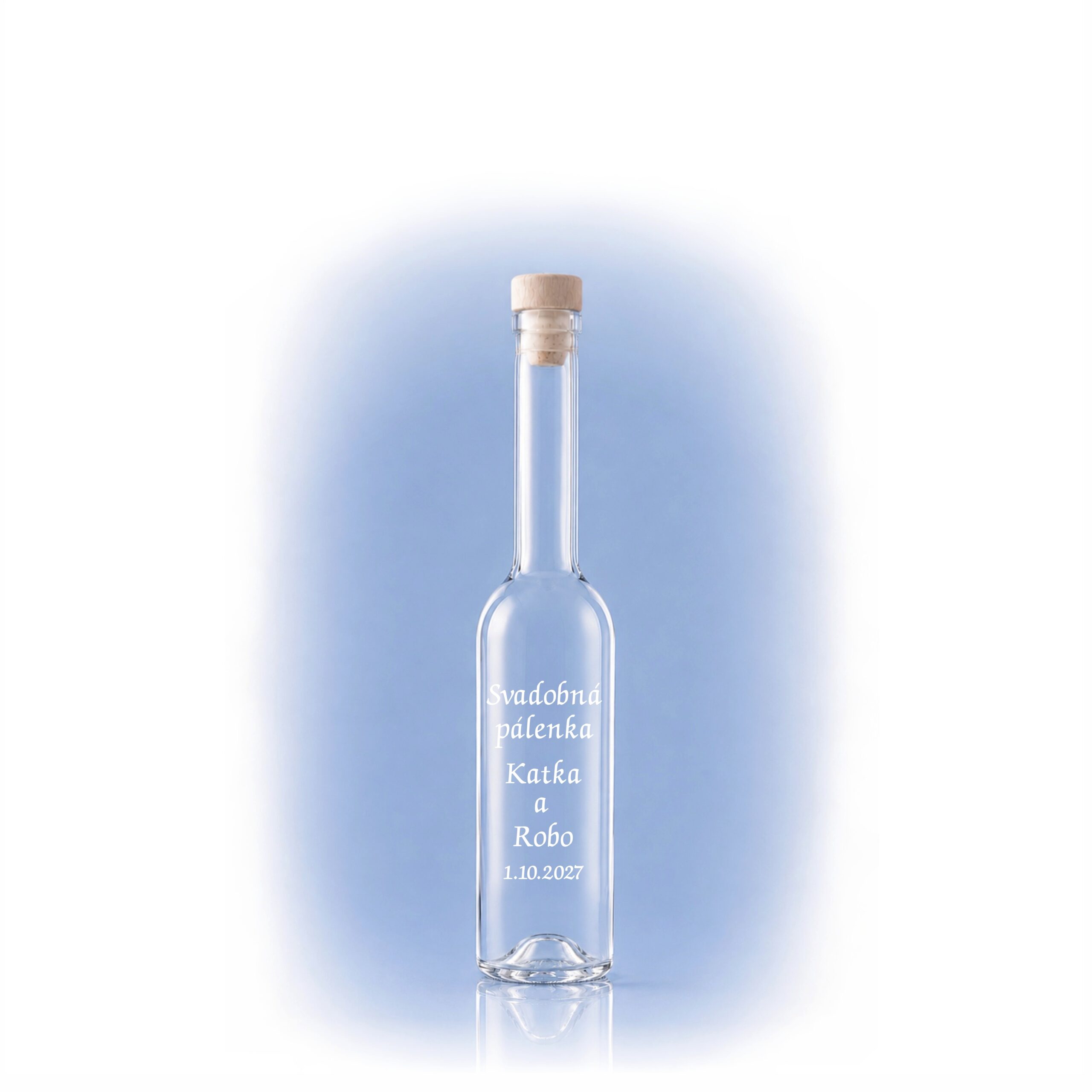 Svadobná fľaška 0,2 l